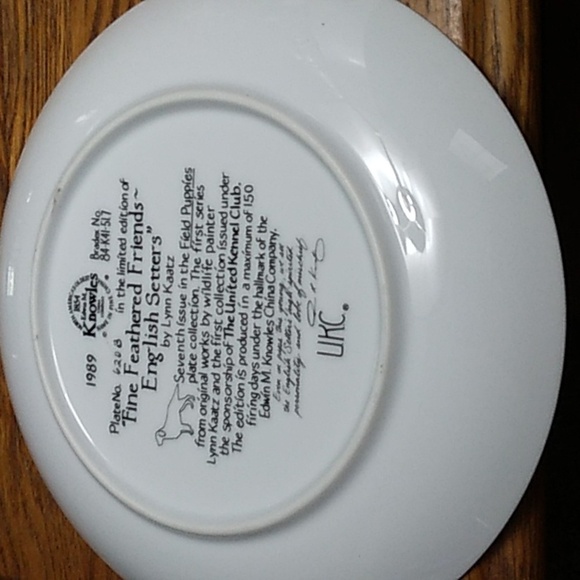 Knowles plate collection, set of 2 - Picture 7 of 9